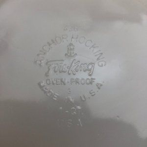 Fire King 1 QT Casserole Dish